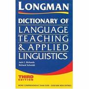 Front cover of Longman dictionary of language teaching and applied linguistics by Jack C. Richards