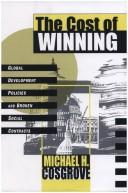 Front cover of The cost of winning by Michael Cosgrove
