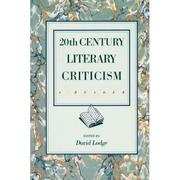 Front cover of 20th century literary criticism by David Lodge