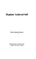 Cover of Hopkins' achieved self by David Anthony Downes