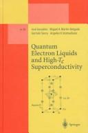 Front cover of Quantum electron liquids and high-Tc superconductivity by Jose Gonzalez