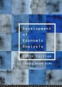 Front cover of Development of economic analysis by Ingrid Hahne Rima