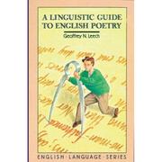 Cover of Linguistic Guide to English Poetry (English Language Series) by Geoffrey N. Leech