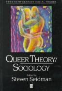Cover of Queer theory/sociology by Steven Seidman