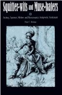 Cover of Squitter-wits and muse-haters by Peter C. Herman