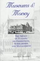 Front cover of Museums and money by Victoria D. Alexander