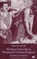 Front cover of Working-class girls in nineteenth-century England by Margaret Gomersall