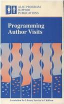 Cover of Programming author visits by Jan Watkins