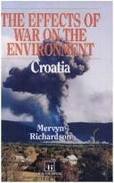 Front cover of The effects of war on the environment by Mervyn Richardson