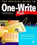 Cover of The official guide to One-write plus by Karen Kernan
