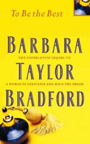 Front cover of To Be the Best by Barbara Taylor Bradford