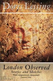 Cover of London Observed by Doris Lessing