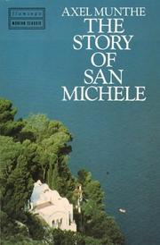 Front cover of The story of San Michele by Axel Munthe