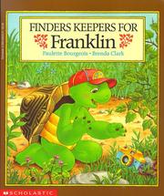Front cover of Finders keepers for Franklin by Paulette Bourgeois