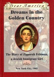 Front cover of Dreams In The Golden Country by Kathryn Lasky