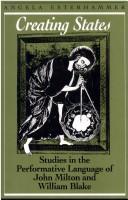 Cover of Creating states by Angela Esterhammer