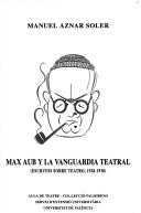 Front cover of Max Aub y la vanguardia teatral by Max Aub