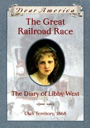 Front cover of The Great Railroad Race by Kristiana Gregory