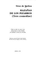 Cover of Hazañas de los Pizarros by Tirso de Molina