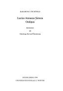 Front cover of Lucius Annaeus Seneca, Oedipus by Karlheinz Töchterle