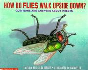 Cover of How do flies walk upside down? by Melvin Berger