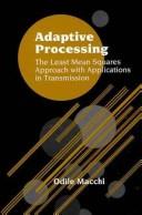 Cover of Adaptive processing by Odile Macchi