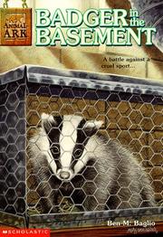 Cover of Badger in the Basement by Ben M. Baglio