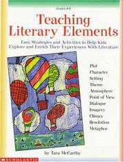 Cover of Teaching Literary Elements by Tara McCarthy