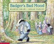 Front cover of Badger's Bad Mood by Hiawyn Oram
