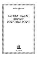 Front cover of La falsa tenzone di Dante con Forese Donati by Mauro Cursietti