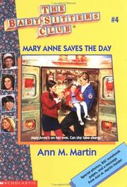 Front cover of Mary Anne Saves the Day by Ann M. Martin