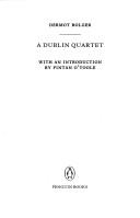 Front cover of A Dublin quartet by Dermot Bolger