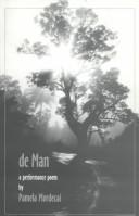 Cover of De Man by Pamela Mordecai