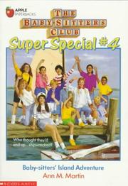 Front cover of Baby-Sitters' island adventure. (Baby-Sitters Club SUPER SPECIAL no.4) by Ann M. Martin