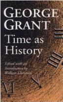 Cover of Time as history by George Parkin Grant