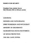 Cover of Search for security by Nathaniel I. Ndiokwere