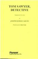 Front cover of Tom Sawyer, detective by Joseph George Caruso