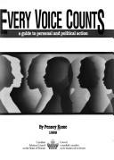 Cover of Every voice counts by Penney Kome