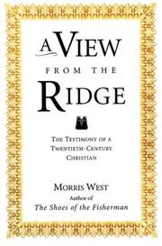 Cover of A View from the Ridge by Morris West