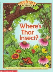 Front cover of Where's That Insect (A Hide & Seek Science, No 1) by Bernice Chardiet