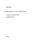 Front cover of Technocratie en onbehagen by Hub Zwart
