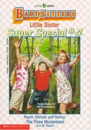 Front cover of Karen, Hannie and Nancy by Ann M. Martin