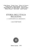 Front cover of Storia dell'Italia religiosa by Giulia Barone