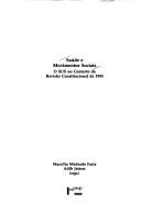 Cover of Saúde e movimentos sociais by Adib Jatene