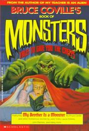 Front cover of Bruce Coville's Book of Monsters by Bruce Coville