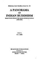 Cover of Panorama of Indian Buddhism by D. C. Ahir