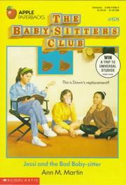 Front cover of Jessi and the bad babysitter by Ann M. Martin