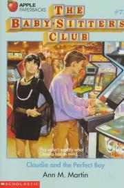 Front cover of Claudia and the Perfect Boy (The Baby-Sitters Club #71) by Ann M. Martin