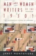 Front cover of Men and women writers of the 1930s by Jan Montefiore