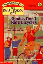 Front cover of Genies don't ride bicycles by Debbie Dadey